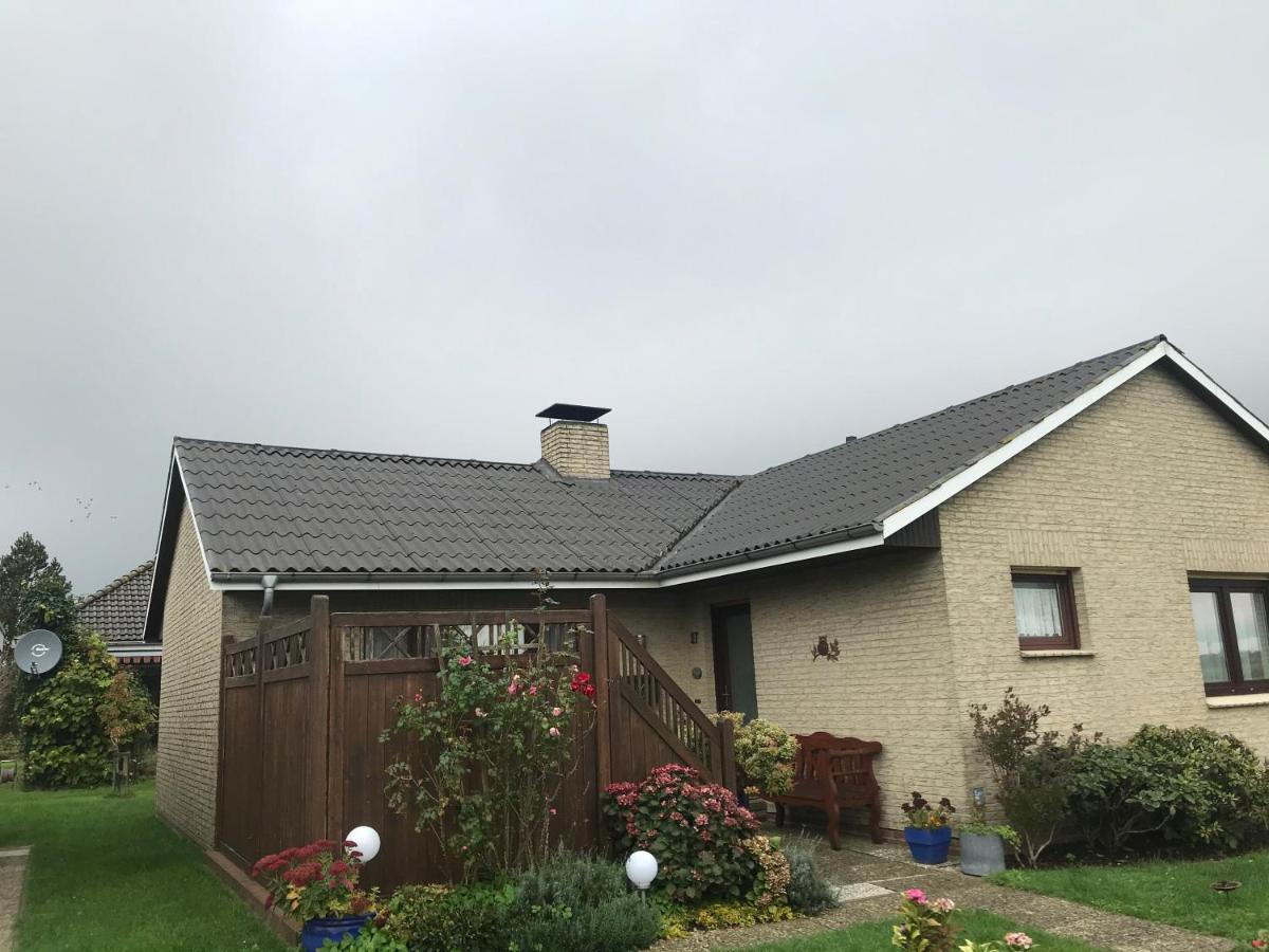 Gemuetliches Ferienhaus Hinterm Deich Nordstrand Zewnętrze zdjęcie